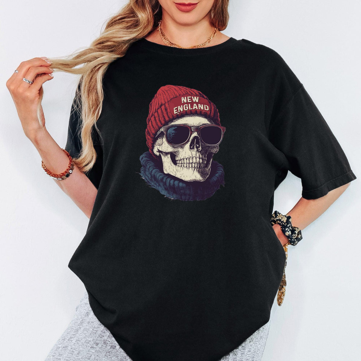 Comfort Color New England Football Mascot Shirt, Game Day Fan Tee, Vintage Football Graphic T-Shirt, Unisex Shirts