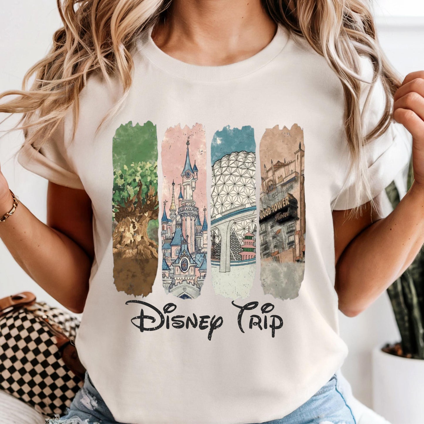 Vintage Disney Trip 2026 Family Shirts, Disney Castle Trip 2026 Shirt, Family Vacation 2026 Shirt, Disney Trip 2026 Shirt