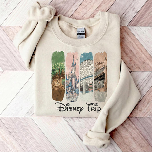 Disney Parks Sweatshirt, Disneyworld Family Vacation Group Sweat, Epcot 2026 Shirt, Disneyland Hoodie, Magic Kingdom Shirts