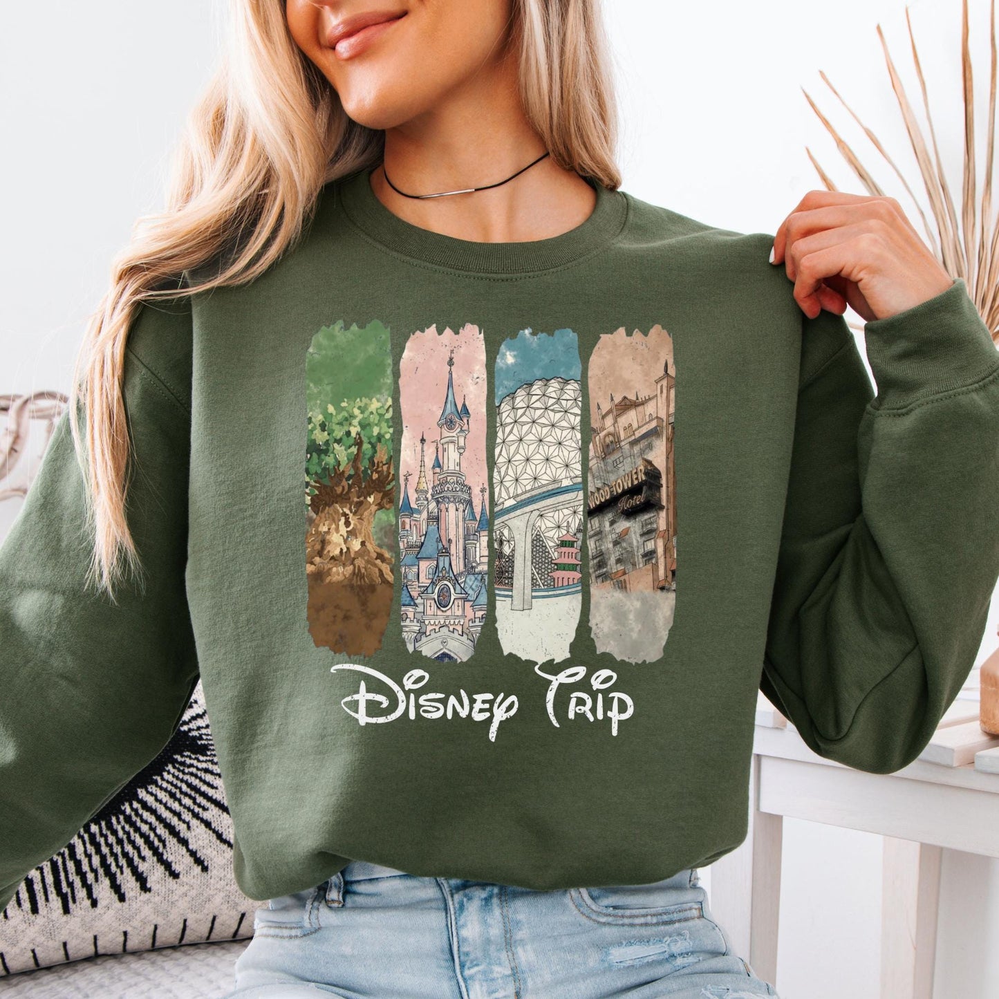 Disney Parks Sweatshirt, Disneyworld Family Vacation Group Sweat, Epcot 2026 Shirt, Disneyland Hoodie, Magic Kingdom Shirts