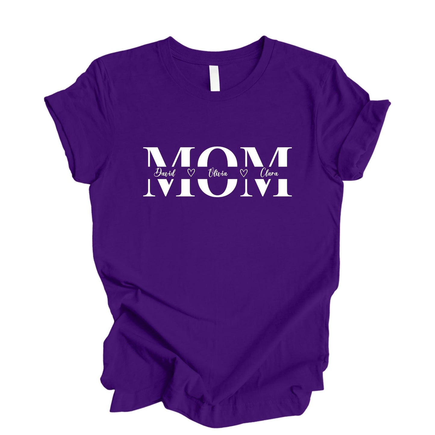 Personalized Mom Shirt, Mother's Day Gift, Custom Name Shirt, Children Name Mom Shirts