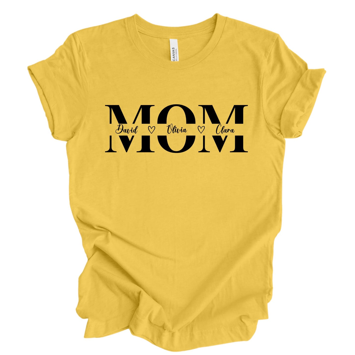 Personalized Mom Shirt, Mother's Day Gift, Custom Name Shirt, Children Name Mom Shirts