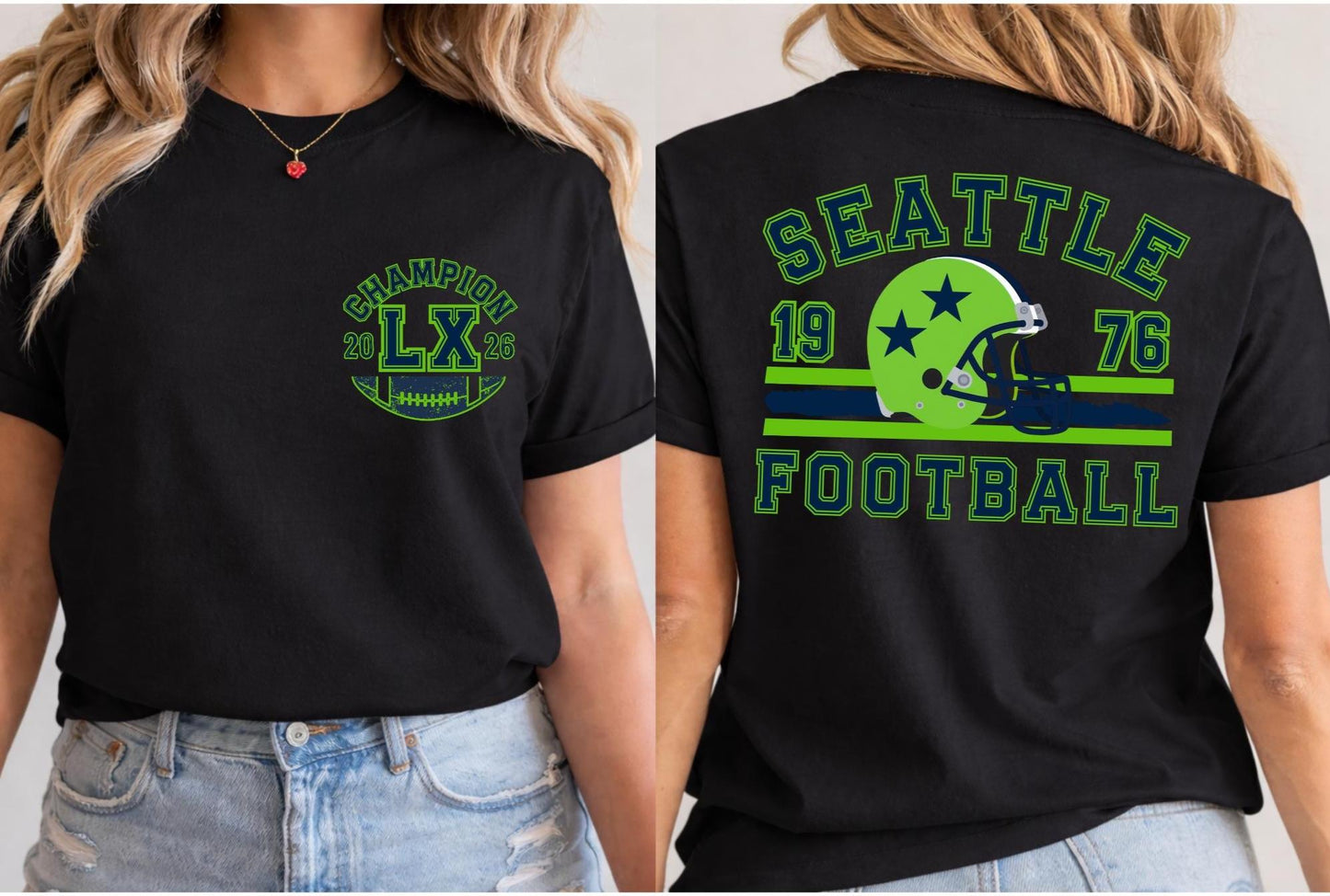 LX Champions Seattle Shirt, 2026 Seattle Football Fans Gift