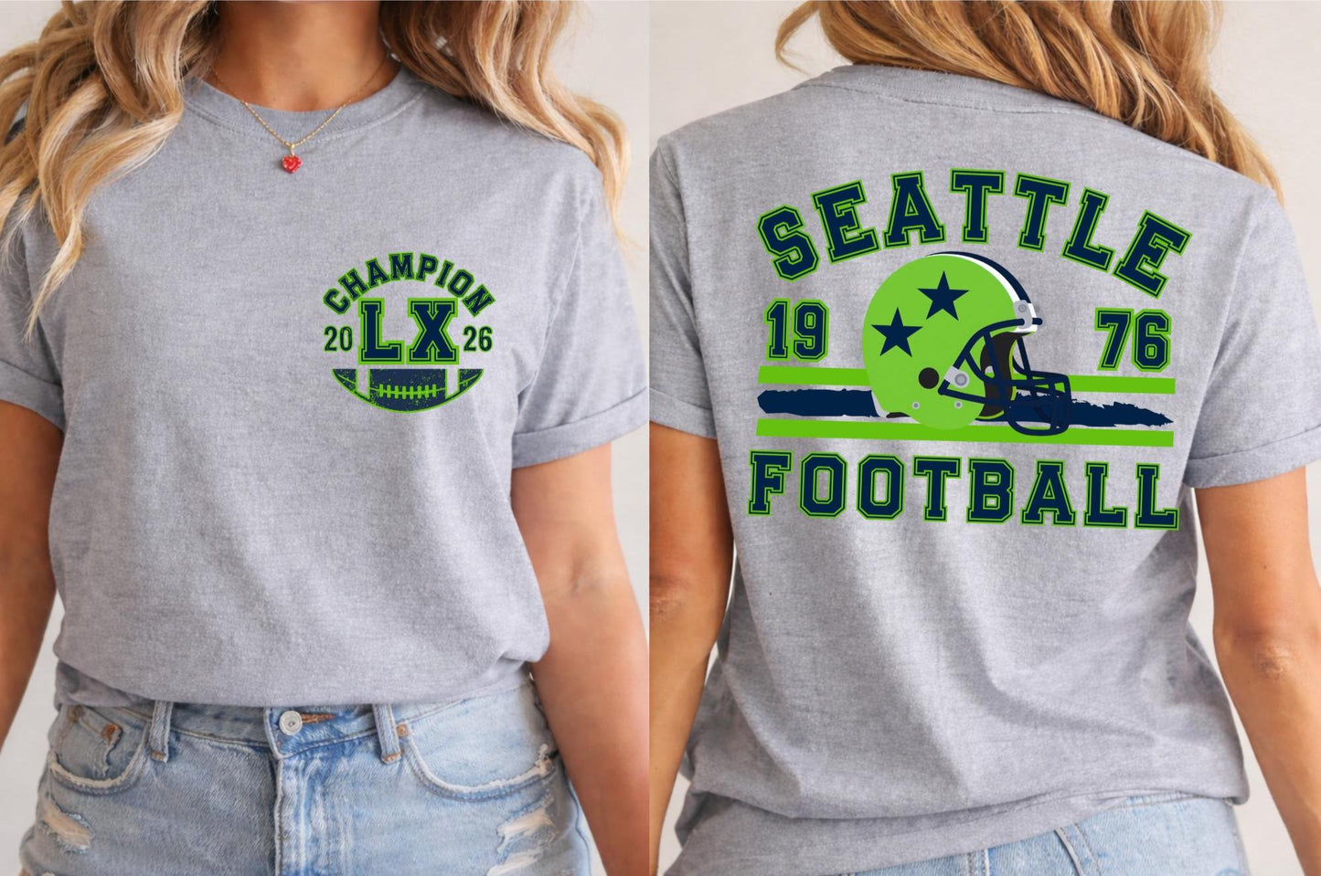 LX Champions Seattle Shirt, 2026 Seattle Football Fans Gift
