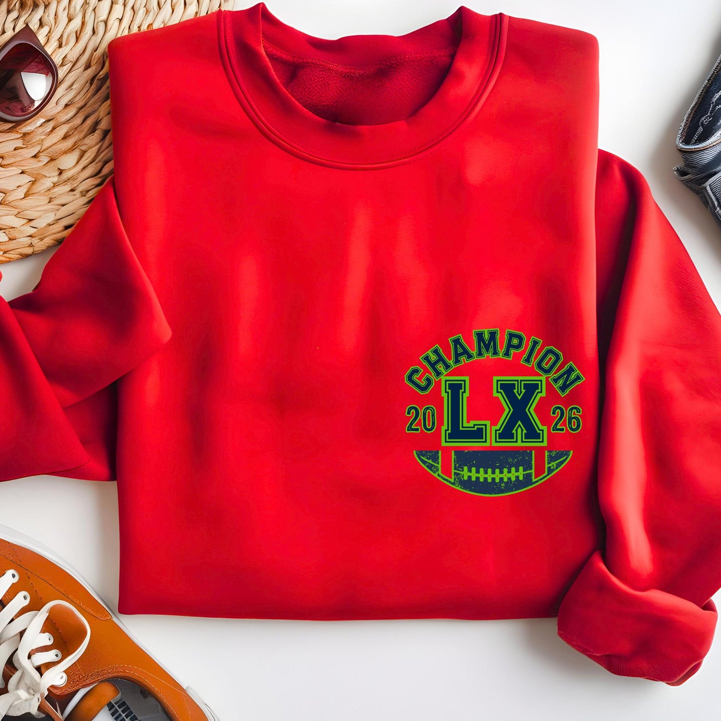 Vintage Seattle Football Sweatshirt - Champions Hoodie Retro Fan Gift