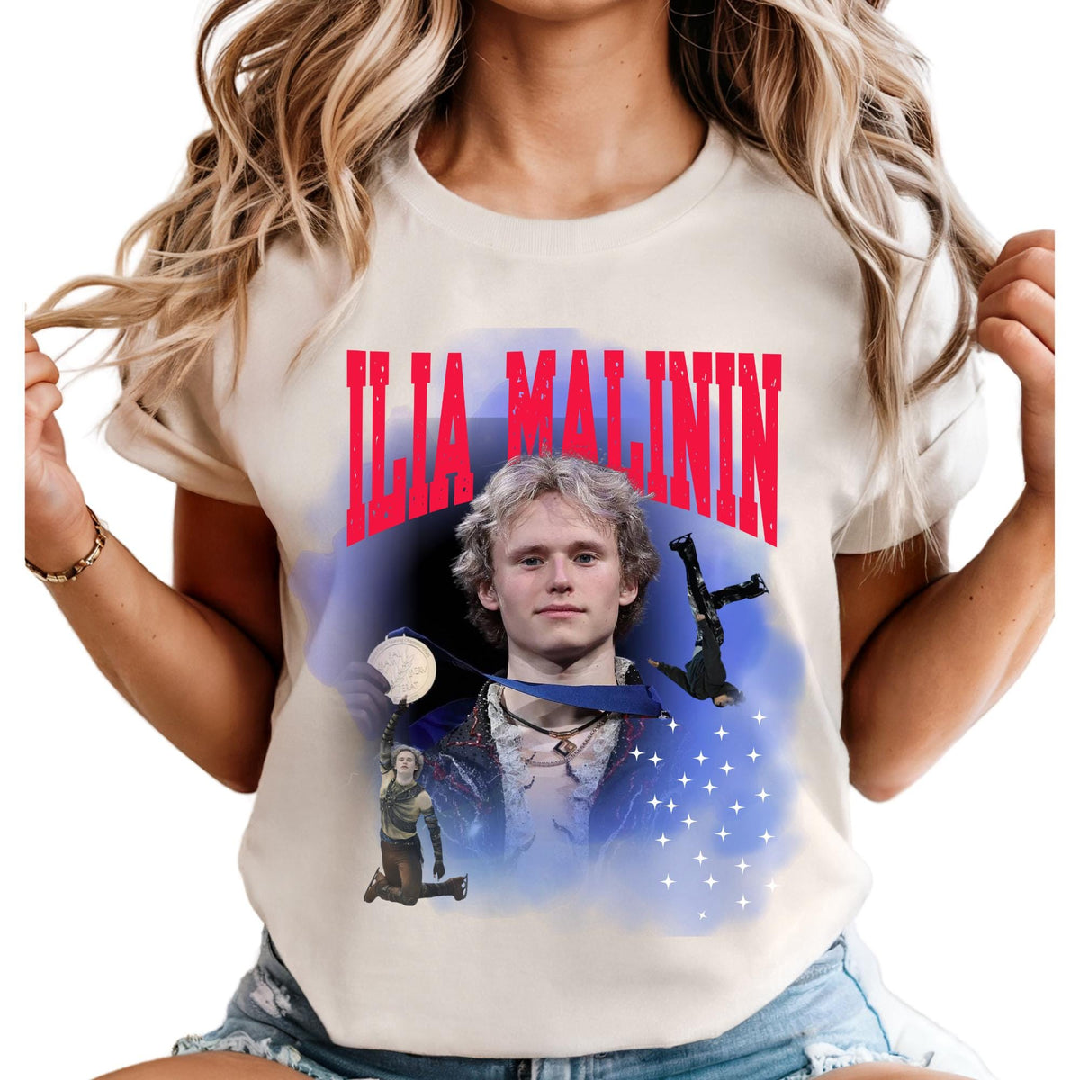 Comfort Colors® Ilia Malinin Shirt – Quad Jump Legend Ice Skating Fan Tee