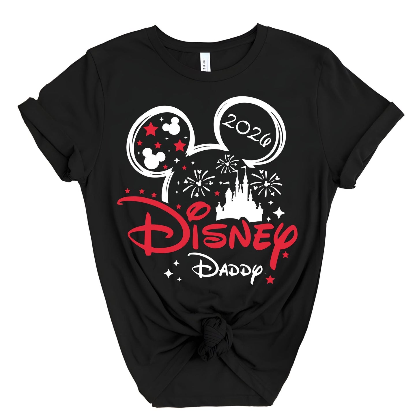 Disney Family Vacation 2026 Shirt Custom Family Trip Shirts 2026 Matching Disneyland & Disneyworld Family Tee