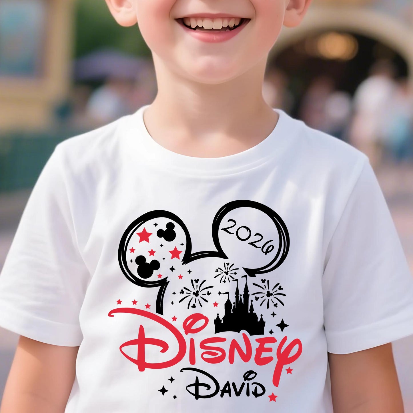 Disney Family Vacation 2026 Shirt Custom Family Trip Shirts 2026 Matching Disneyland & Disneyworld Family Tee