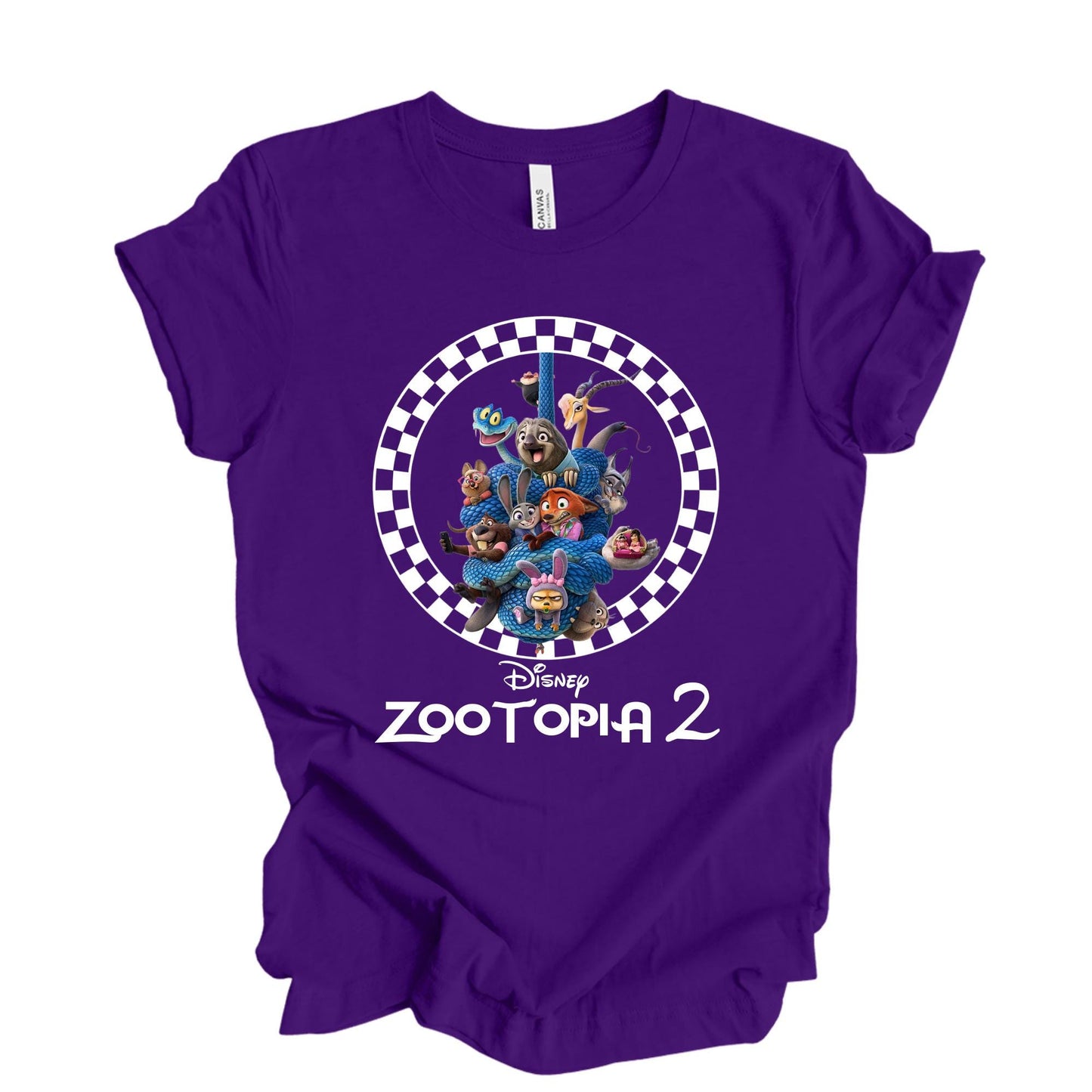 Disney Zootopia 2 Family Trip Shirts, Disneyworld Movie Shirt, Retro Disneyland Vacation Tees