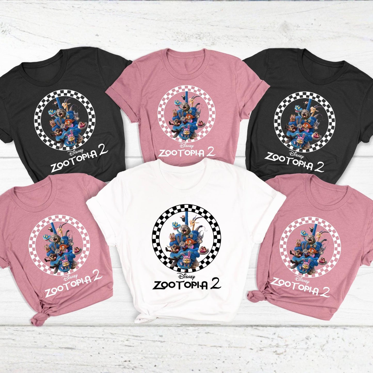 Disney Zootopia 2 Family Trip Shirts, Disneyworld Movie Shirt, Retro Disneyland Vacation Tees