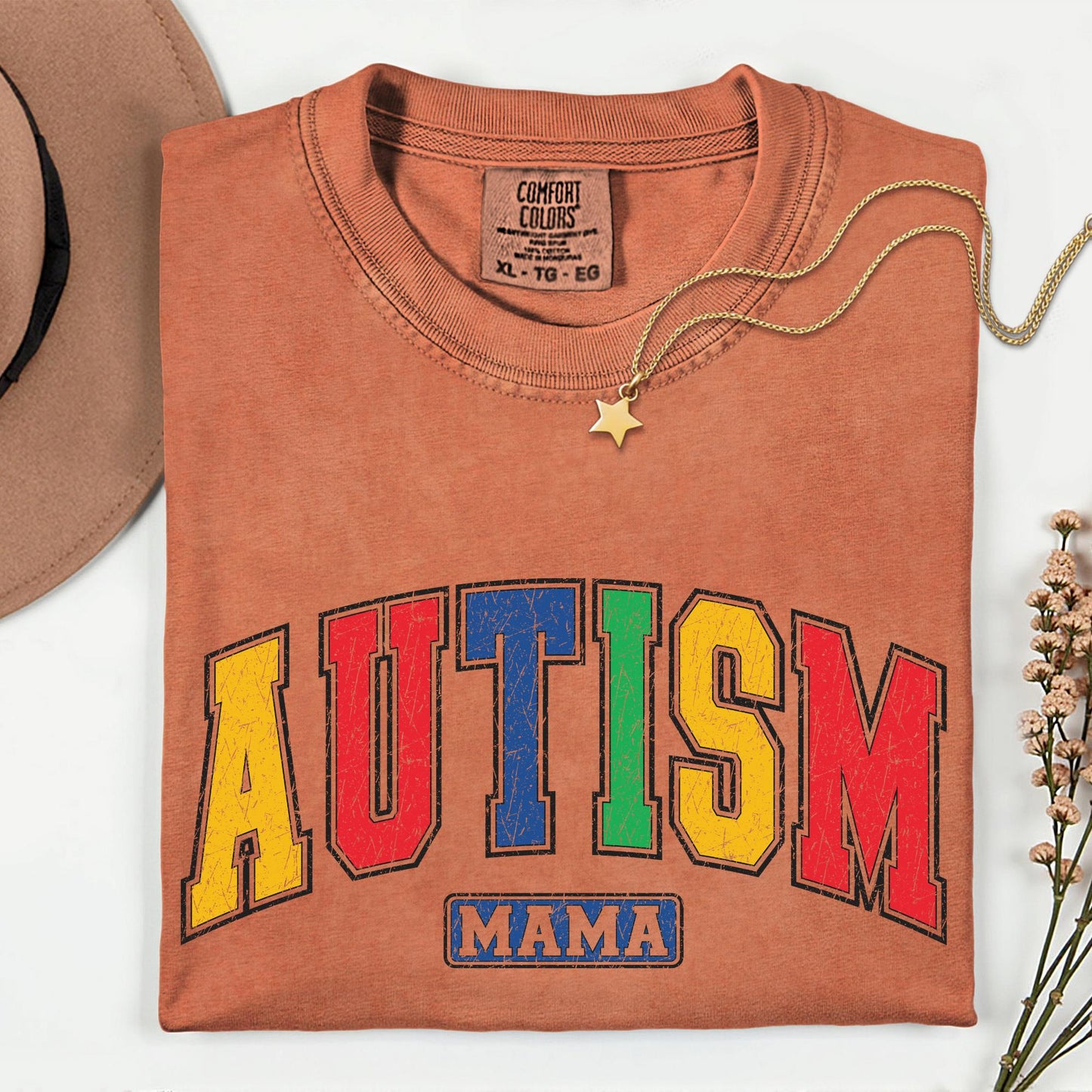 Comfort Colors® Autism Mama Shirt, Autism Shirt, Mothers Day Gift, Autism Awareness Shirt, Neurodiversity Shirt, Mama Shirt