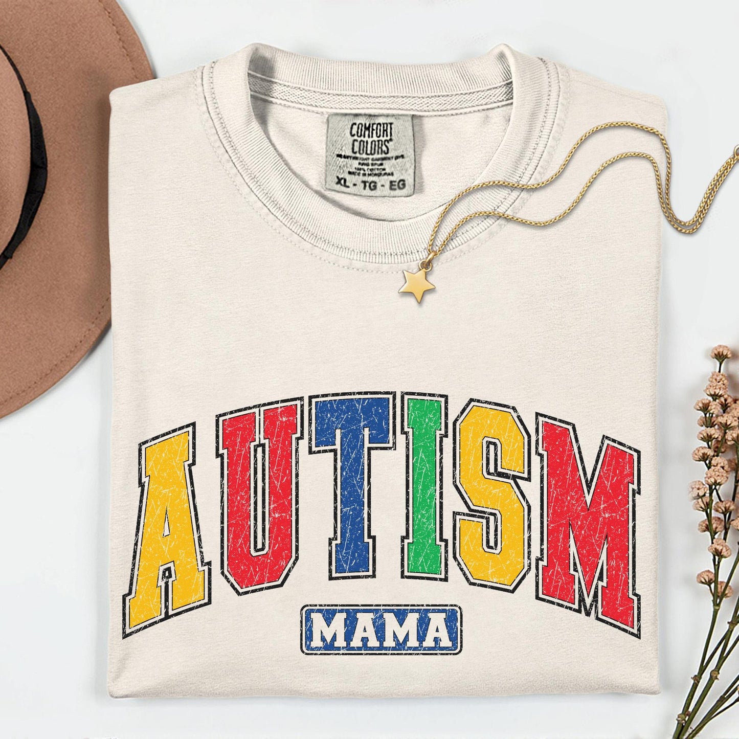 Comfort Colors® Autism Mama Shirt, Autism Shirt, Mothers Day Gift, Autism Awareness Shirt, Neurodiversity Shirt, Mama Shirt