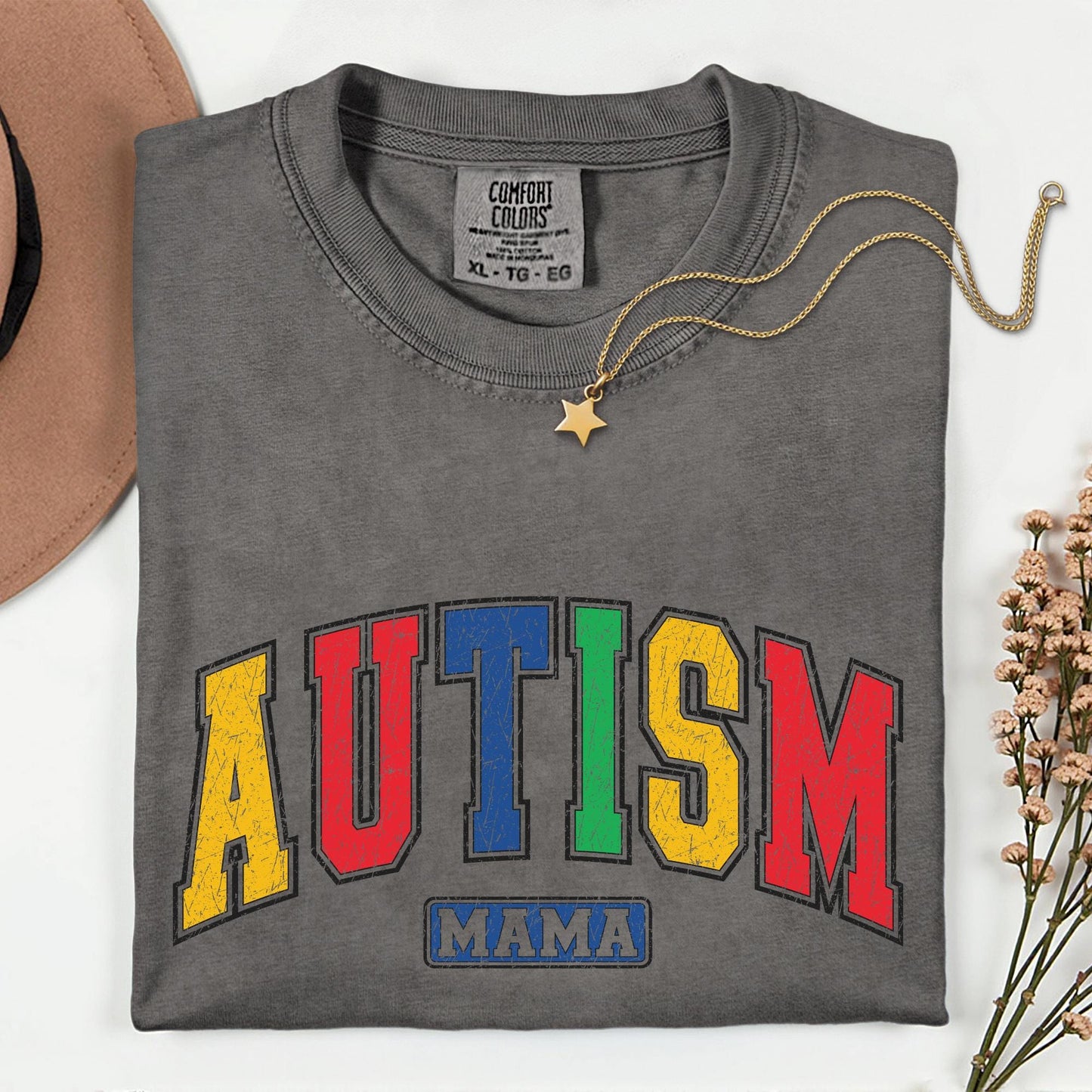 Comfort Colors® Autism Mama Shirt, Autism Shirt, Mothers Day Gift, Autism Awareness Shirt, Neurodiversity Shirt, Mama Shirt