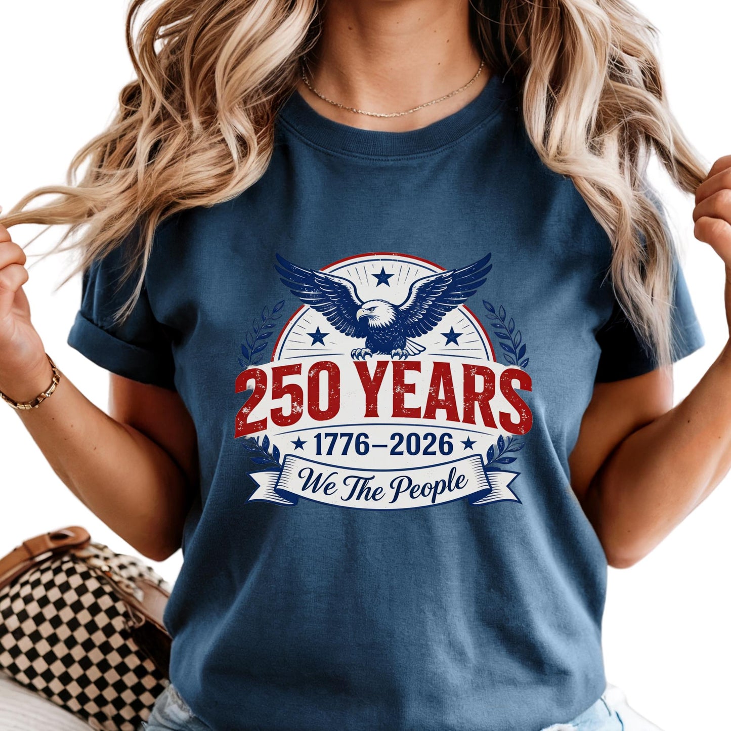 250th America Anniversary Comfort Colors® Shirt – Retro 1776-2026 Patriotic Tee