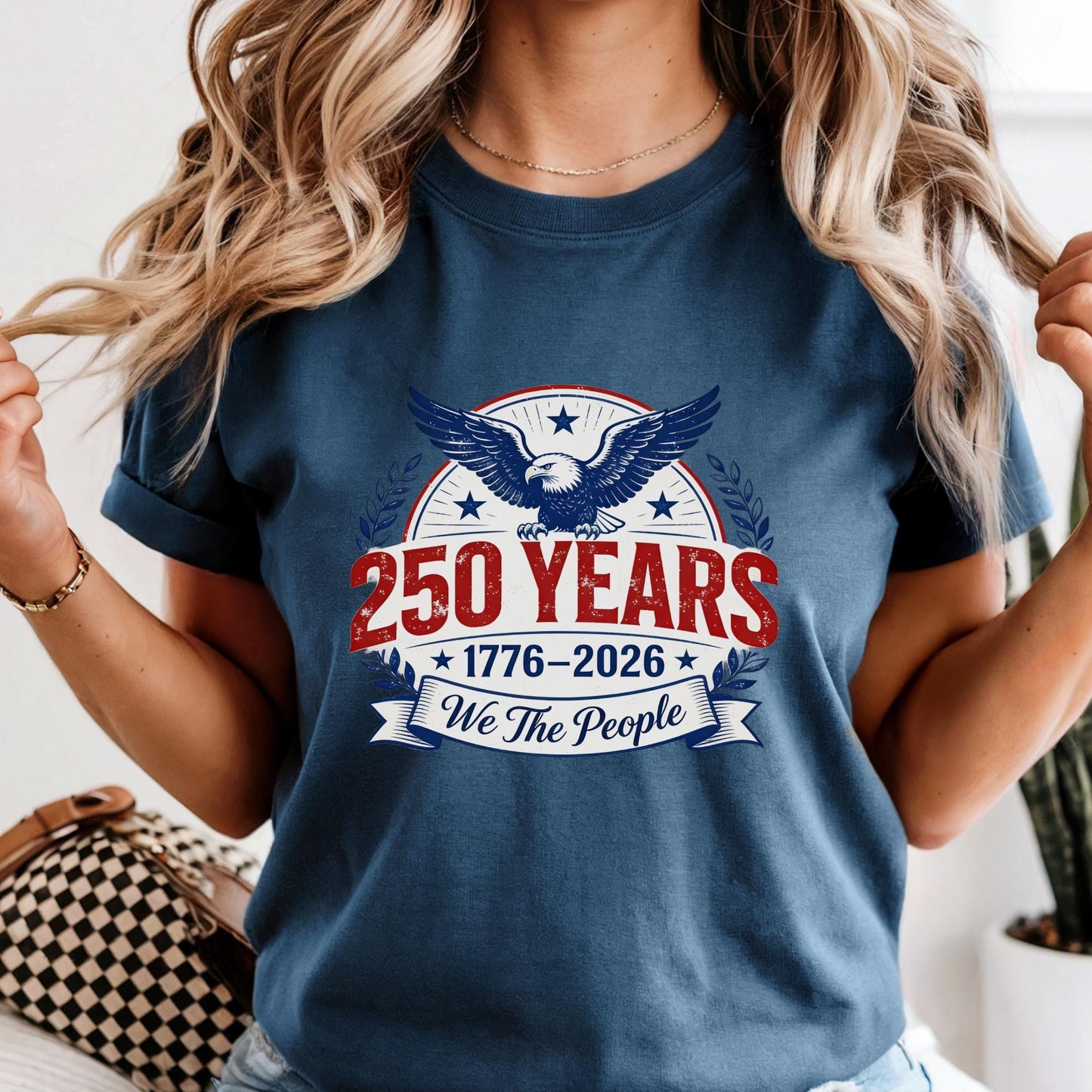 250th America Anniversary Comfort Colors® Shirt – Retro 1776-2026 Patriotic Tee