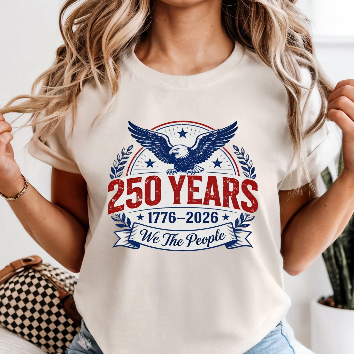 250th America Anniversary Comfort Colors® Shirt – Retro 1776-2026 Patriotic Tee