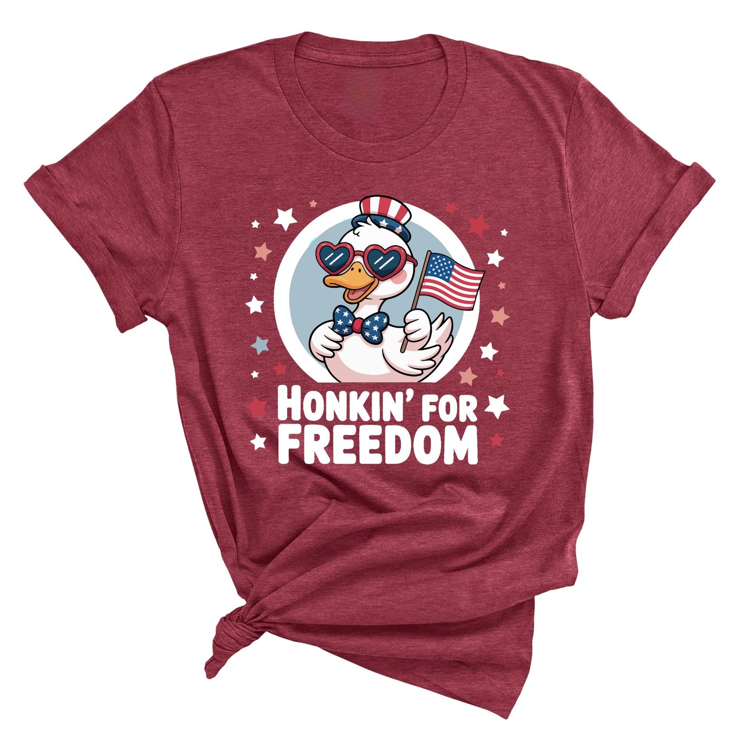 Honkin For Freedom Goose Shirt - 4th of July Independence Day Shirts