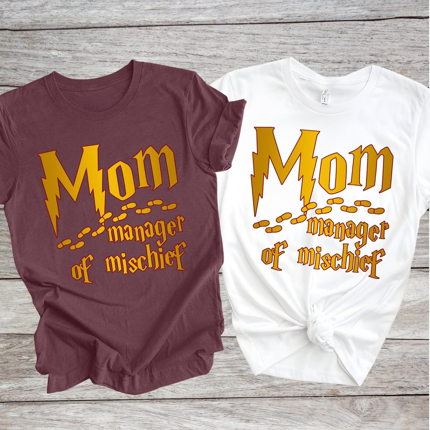 Magical Mom Shirt Mom Manager of Mischief Shirt Wizard Mom Shirts Fantastic Mom Gift