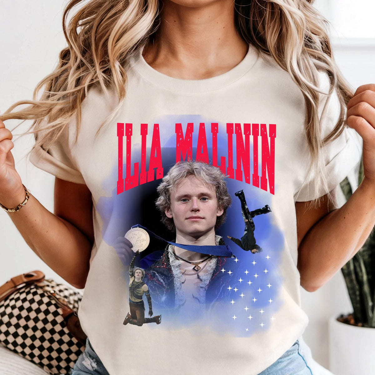 Comfort Colors® Ilia Malinin Shirt – Quad Jump Legend Ice Skating Fan Tee
