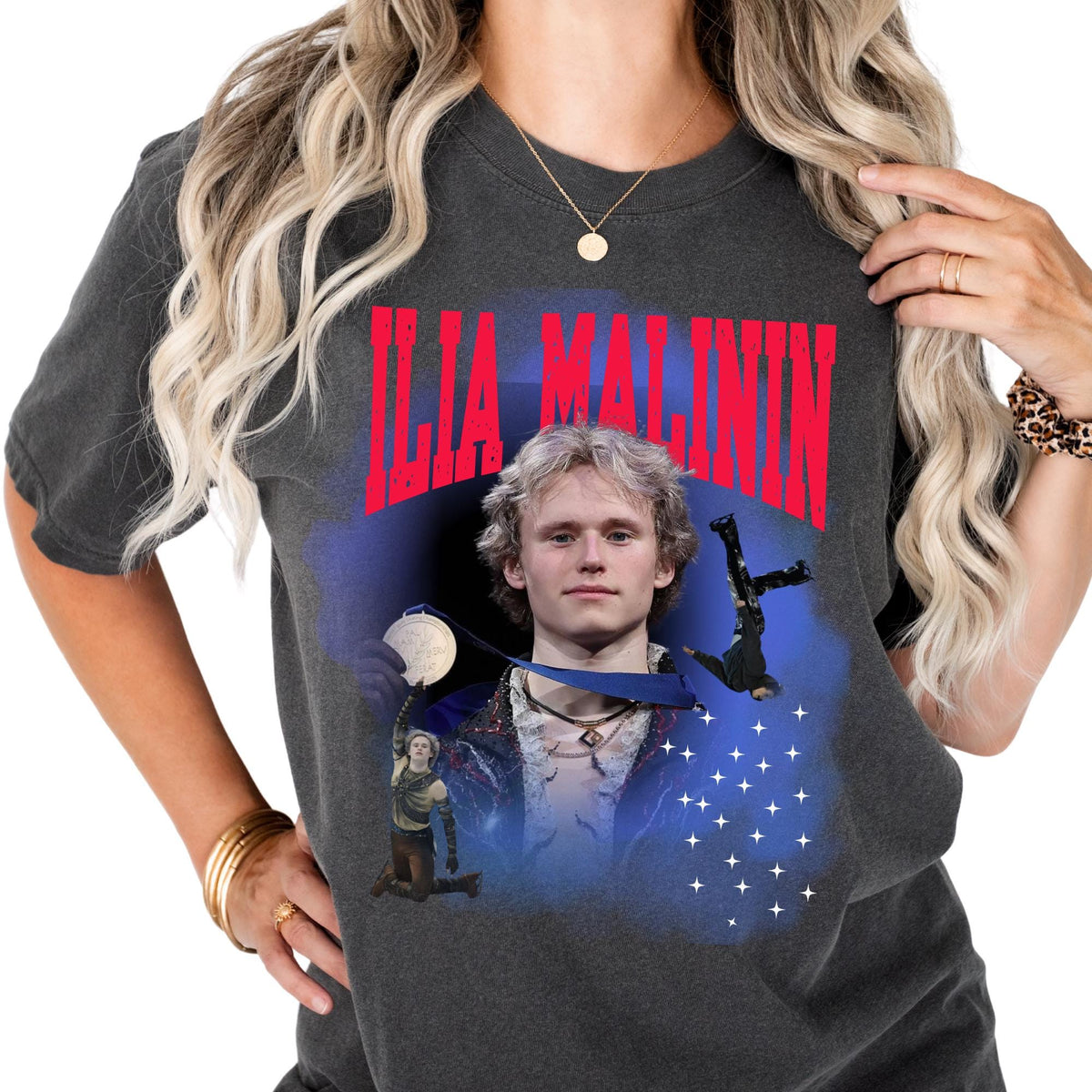 Comfort Colors® Ilia Malinin Shirt – Quad Jump Legend Ice Skating Fan Tee
