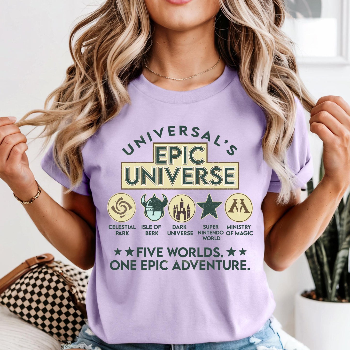 Comfort Colors® Universal's Epic Universe Shirt Disney Orlando Park Epic Universal Studios Shirts