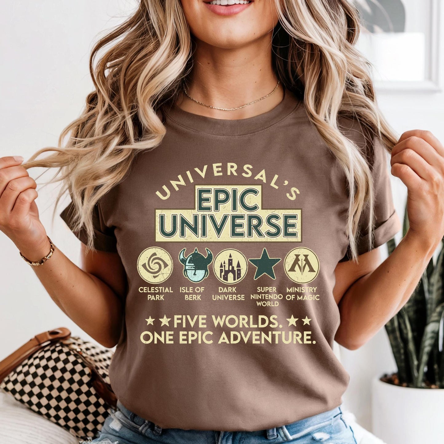 Comfort Colors® Universal's Epic Universe Shirt Disney Orlando Park Epic Universal Studios Shirts