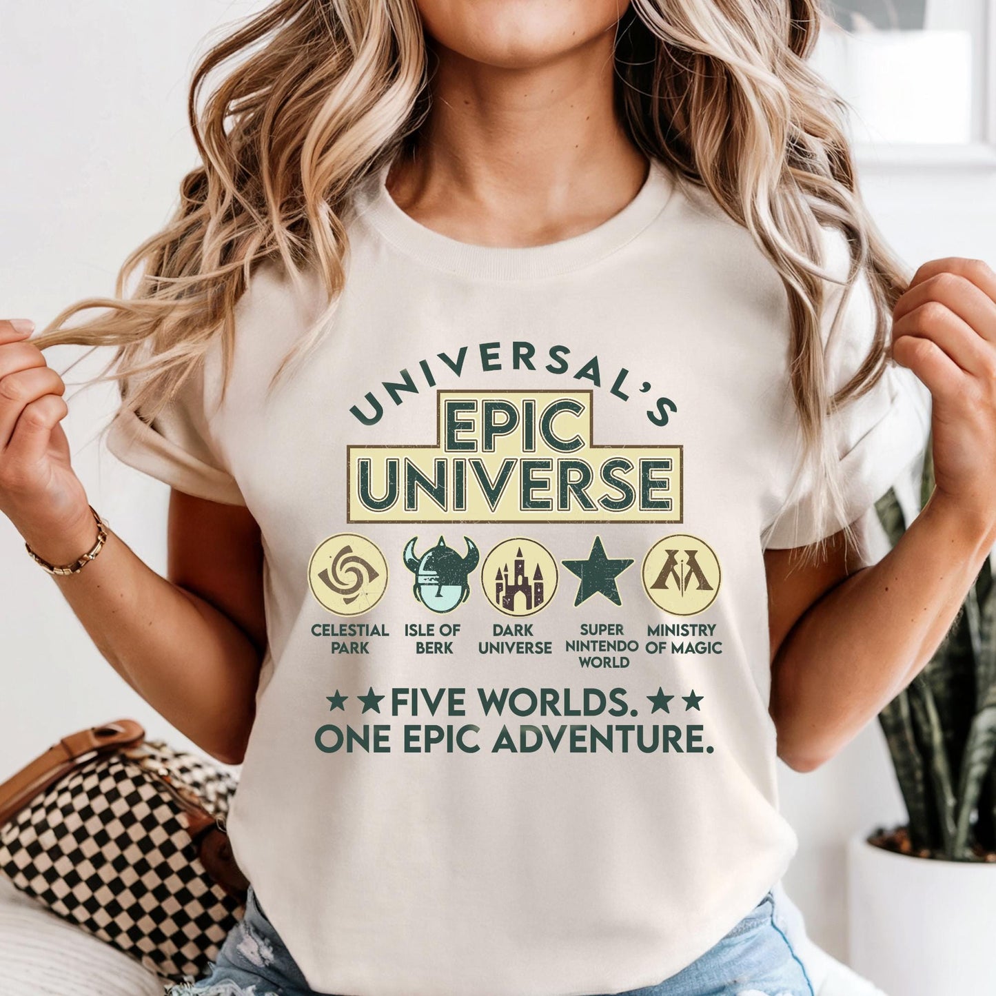 Comfort Colors® Universal's Epic Universe Shirt Disney Orlando Park Epic Universal Studios Shirts