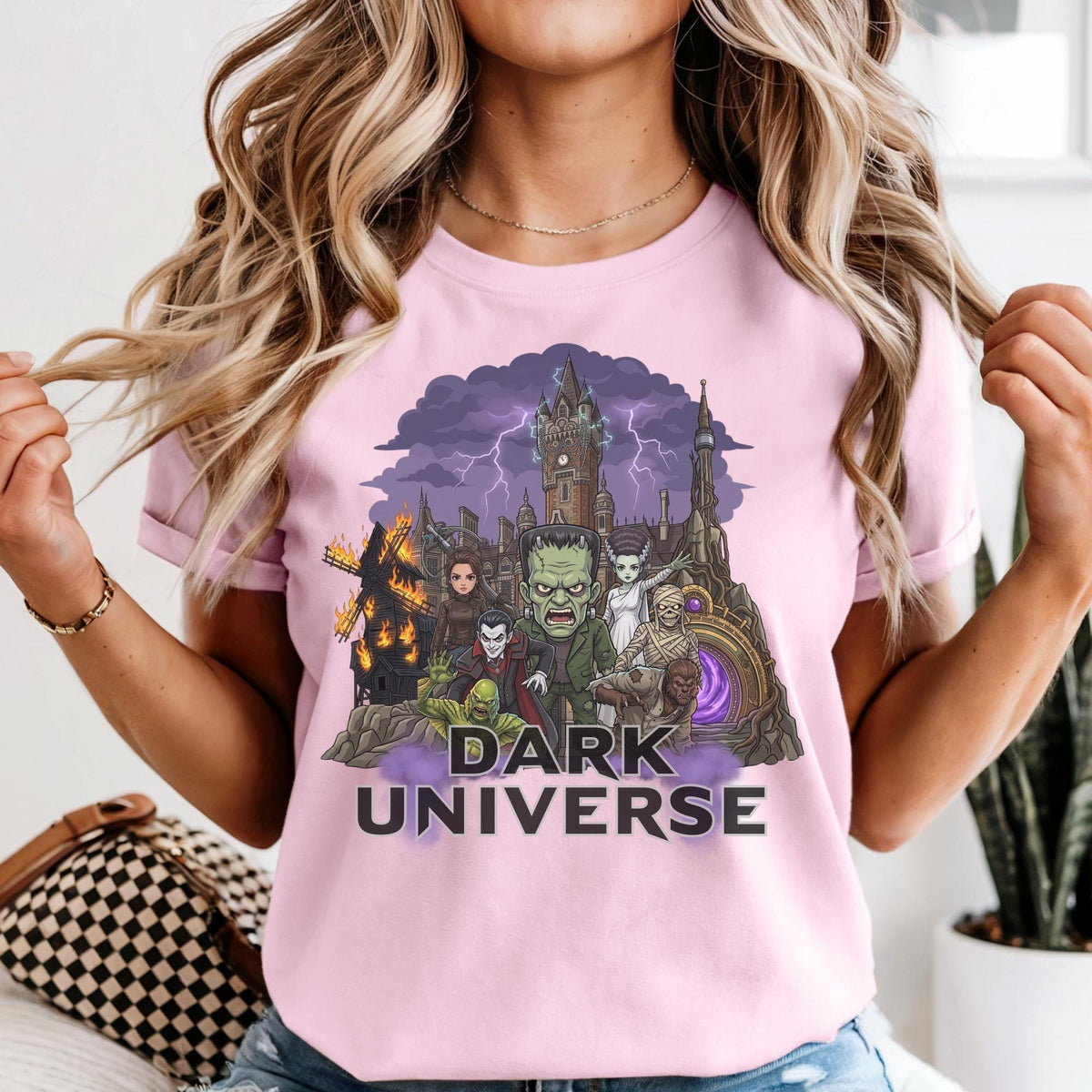 Comfort Colors® Dark Monsters Universe Shirt, Epic Universe T-shirt, Universal Epic Theme Park Tee