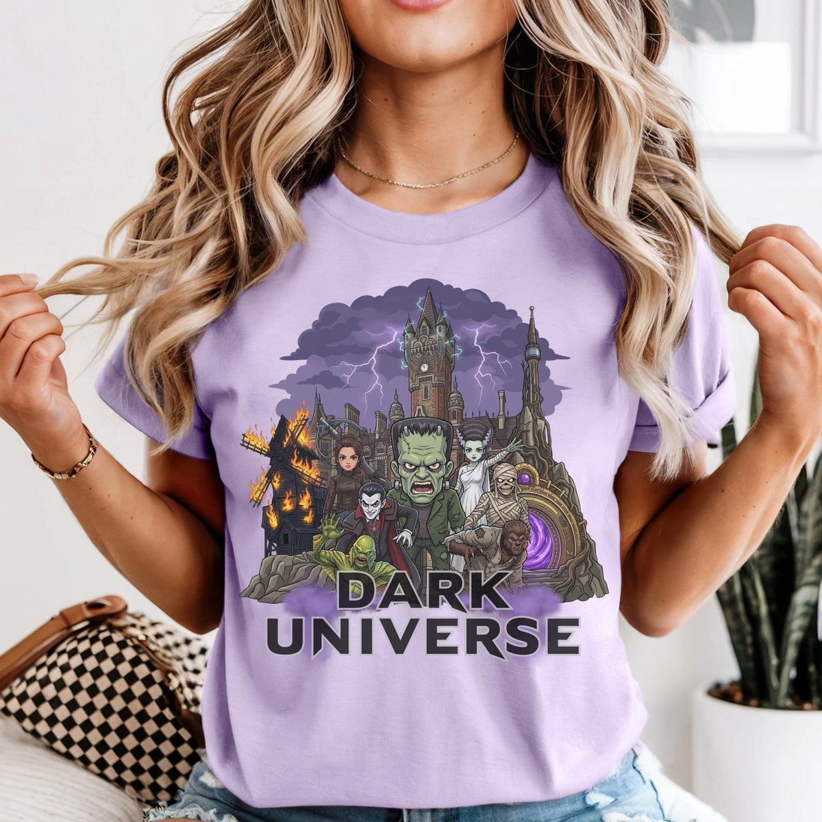 Comfort Colors® Dark Monsters Universe Shirt, Epic Universe T-shirt, Universal Epic Theme Park Tee