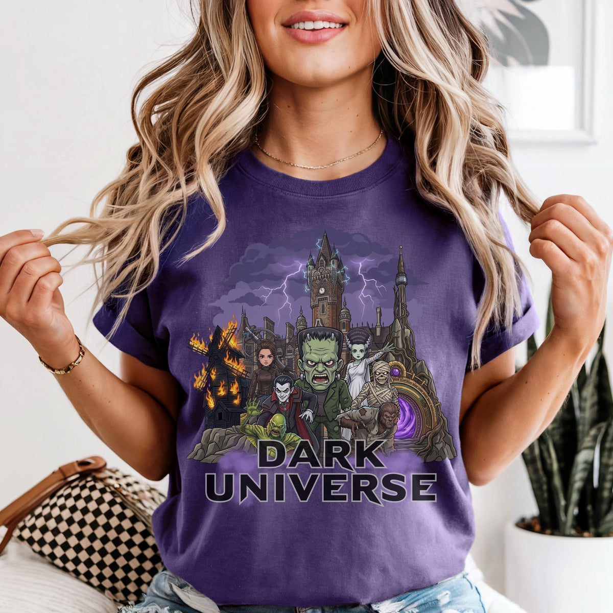Comfort Colors® Dark Monsters Universe Shirt, Epic Universe T-shirt, Universal Epic Theme Park Tee
