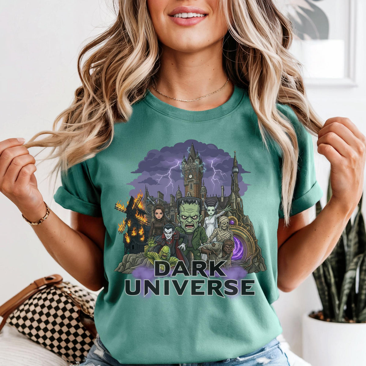 Comfort Colors® Dark Monsters Universe Shirt, Epic Universe T-shirt, Universal Epic Theme Park Tee