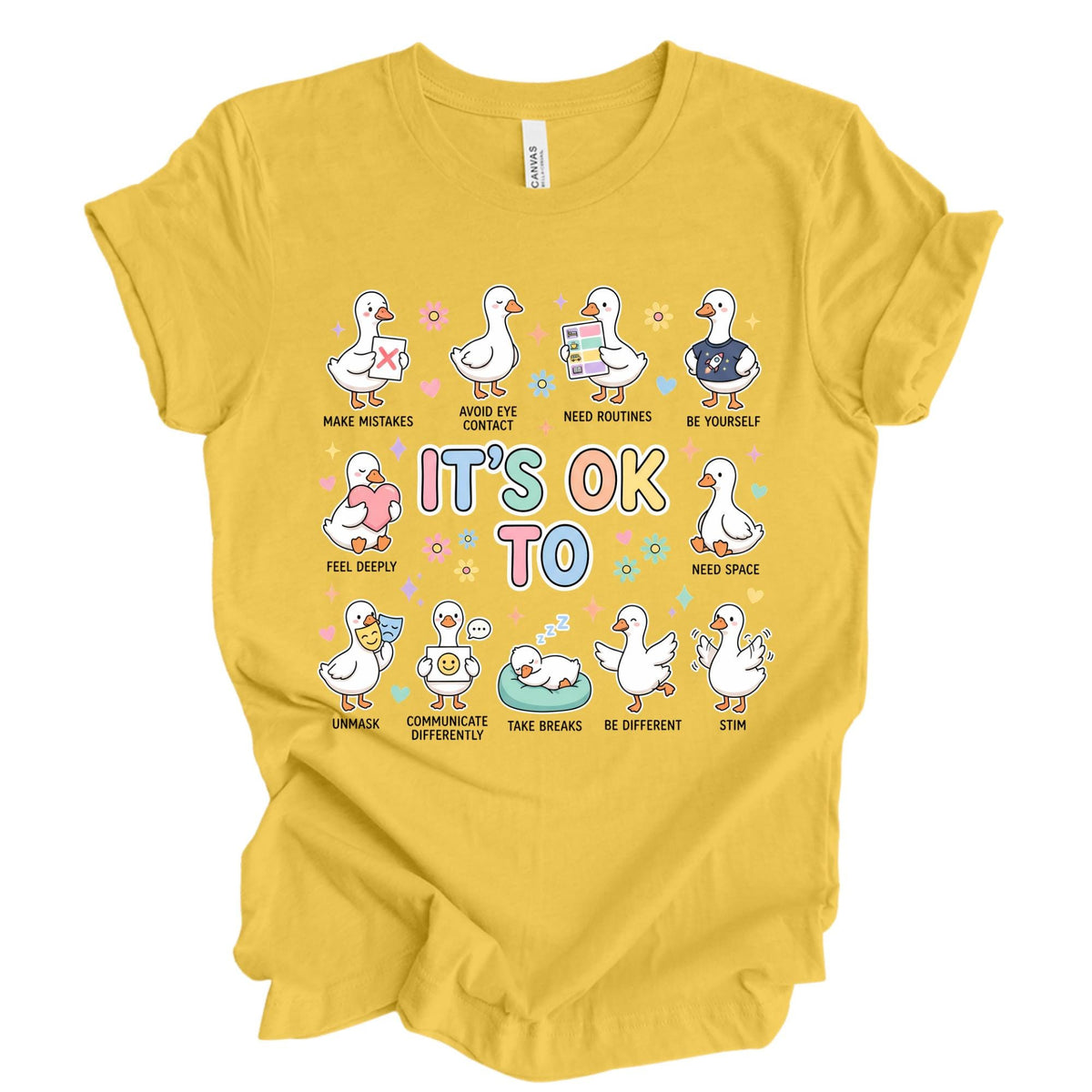 It's Okay to Silly Goose Shirt, Gift for Autism Teacher Shirts, Special Education Autism