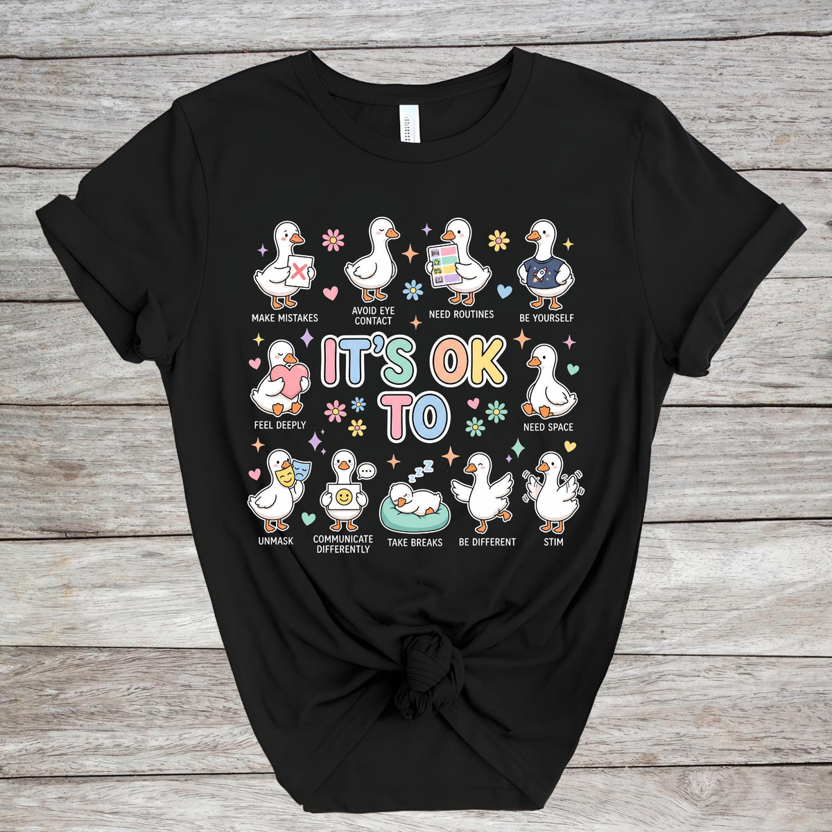 It's Okay to Silly Goose Shirt, Gift for Autism Teacher Shirts, Special Education Autism