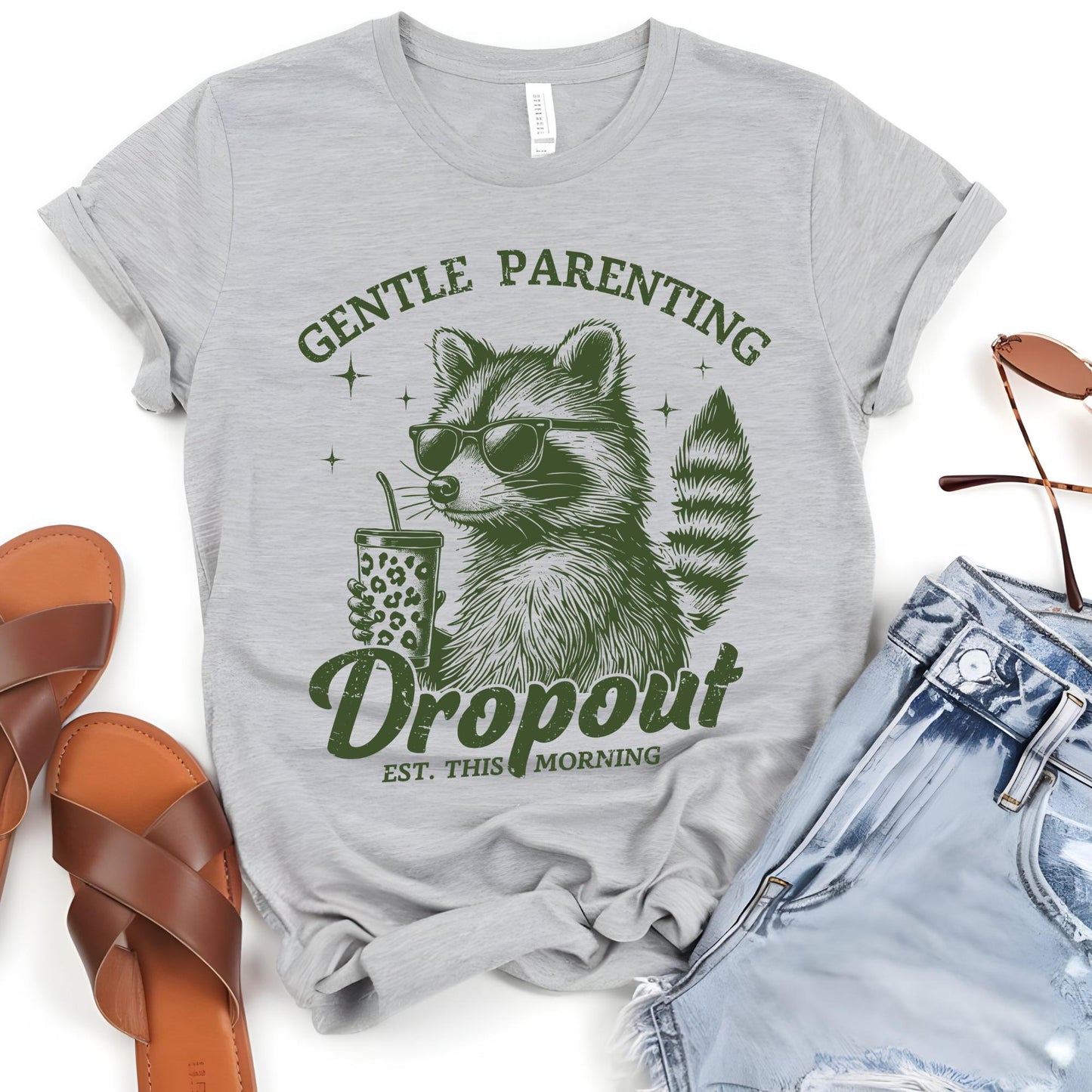 Gentle Parenting Dropout Shirt, Funny Mom Shirt, Mothers Day Gift, Sarcastic Mom Shirt, Mom Life Shirt, Funny Motherhood Shirt