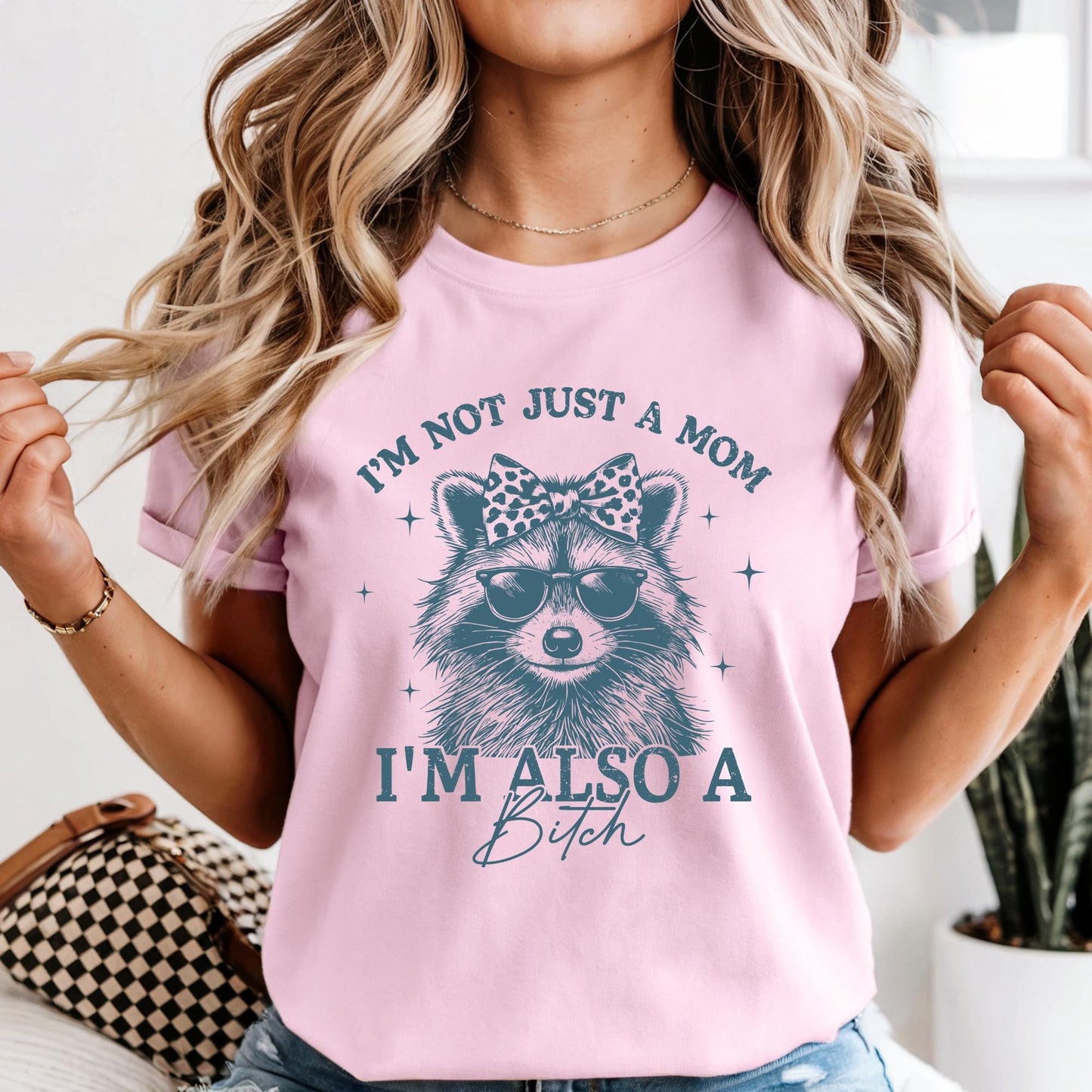 I’m Not Just a Mom I’m Also a Bitch Shirt, Funny Mom Life Shirts, Sarcastic Mother Gift, Vintage Mama Tee