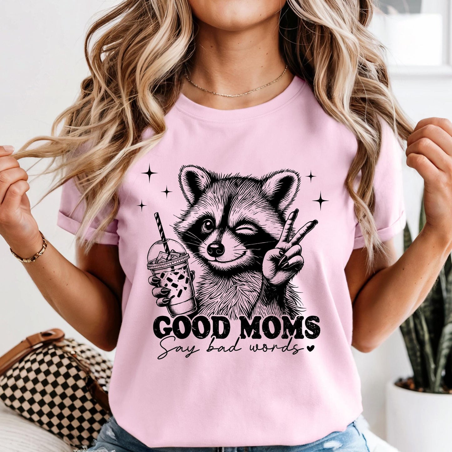 Good Moms Say Bad Words Comfort Colors Shirt, Mama Shirts, Funny Mother Gift, Sarcastic Mom Shirt, Gift for Mother's Day