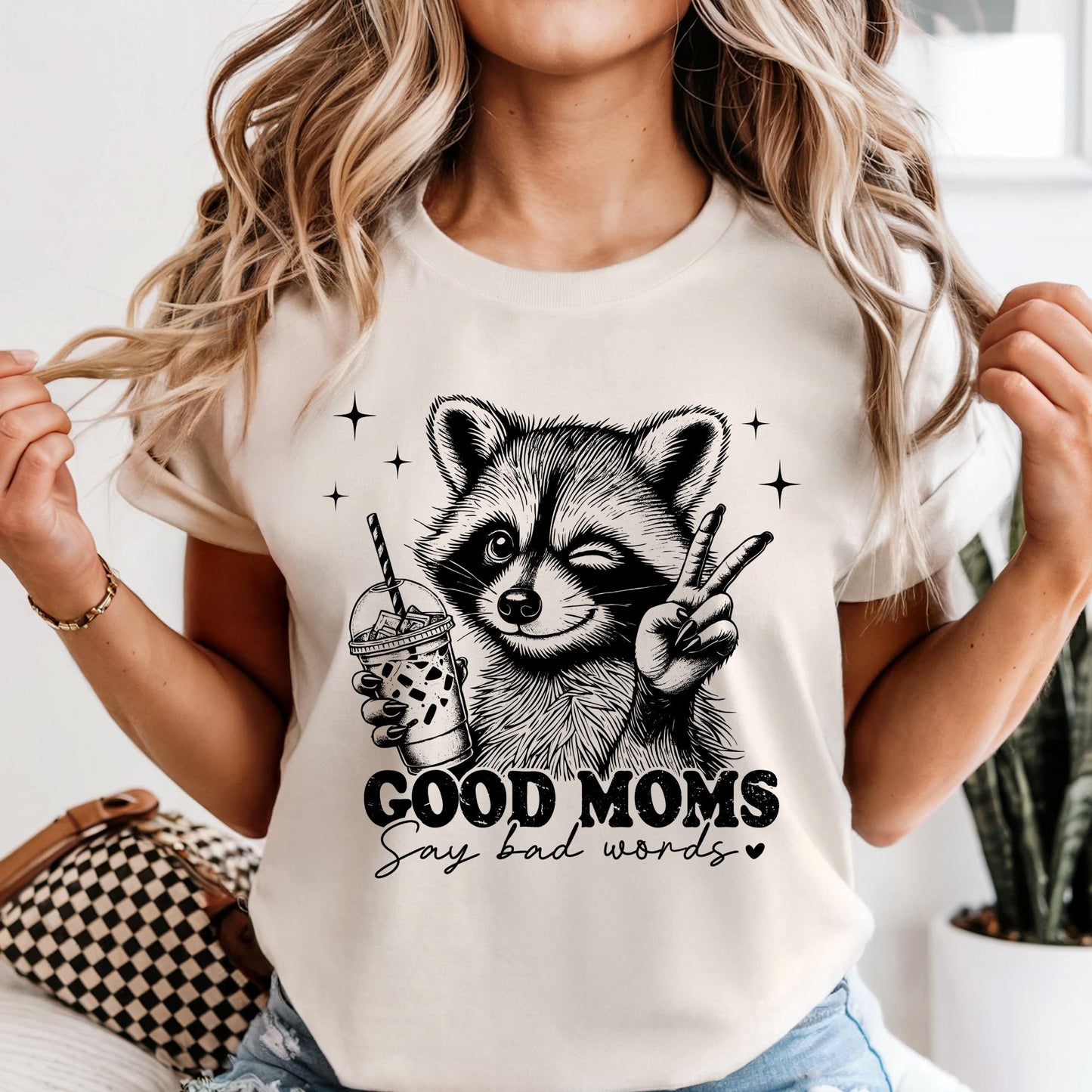 Good Moms Say Bad Words Comfort Colors Shirt, Mama Shirts, Funny Mother Gift, Sarcastic Mom Shirt, Gift for Mother's Day