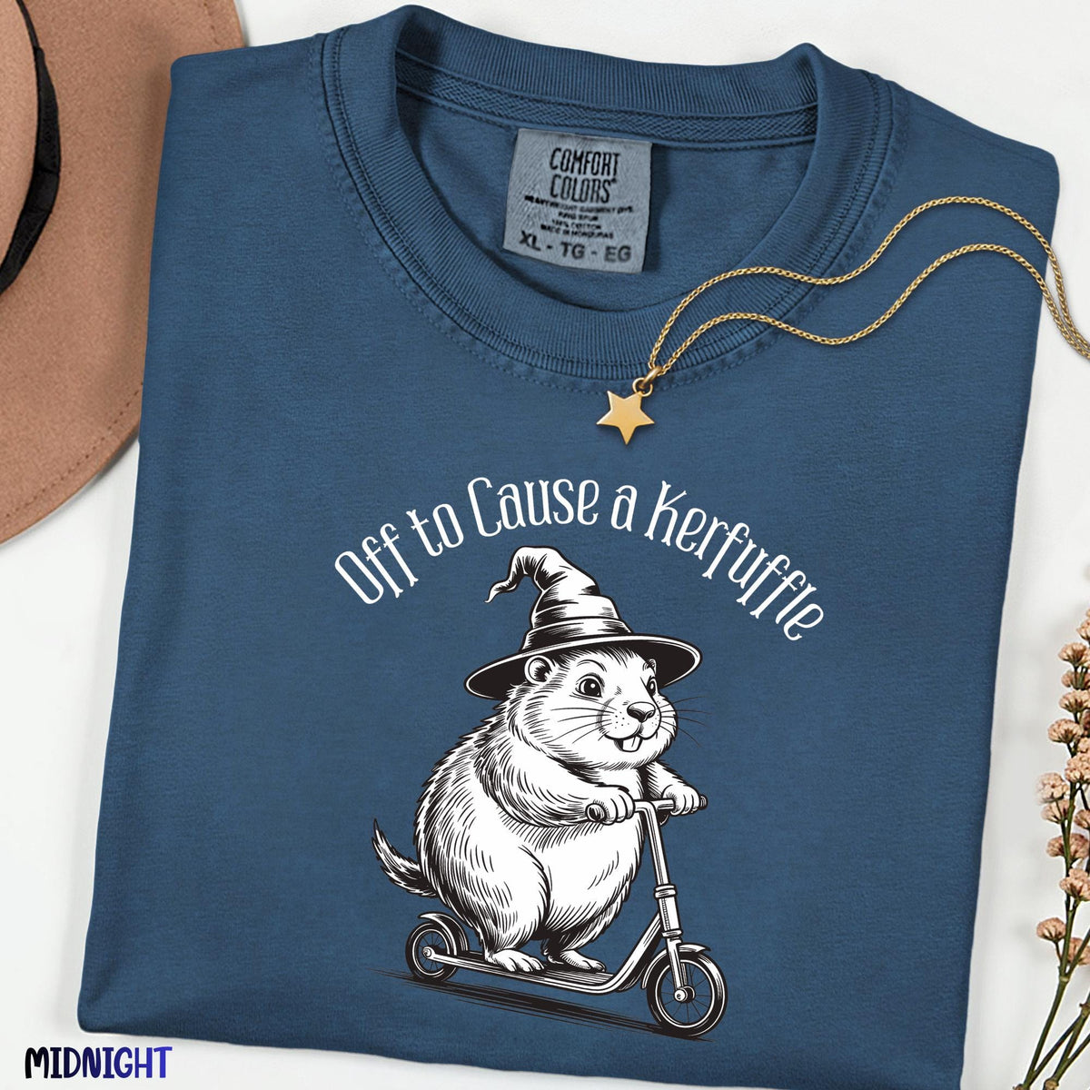 Comfort Colors®  Honey Badger Kerfuffle Tee, Funny Meme Shirt, Sarcastic Graphic T-Shirt, Weird Humor Gift