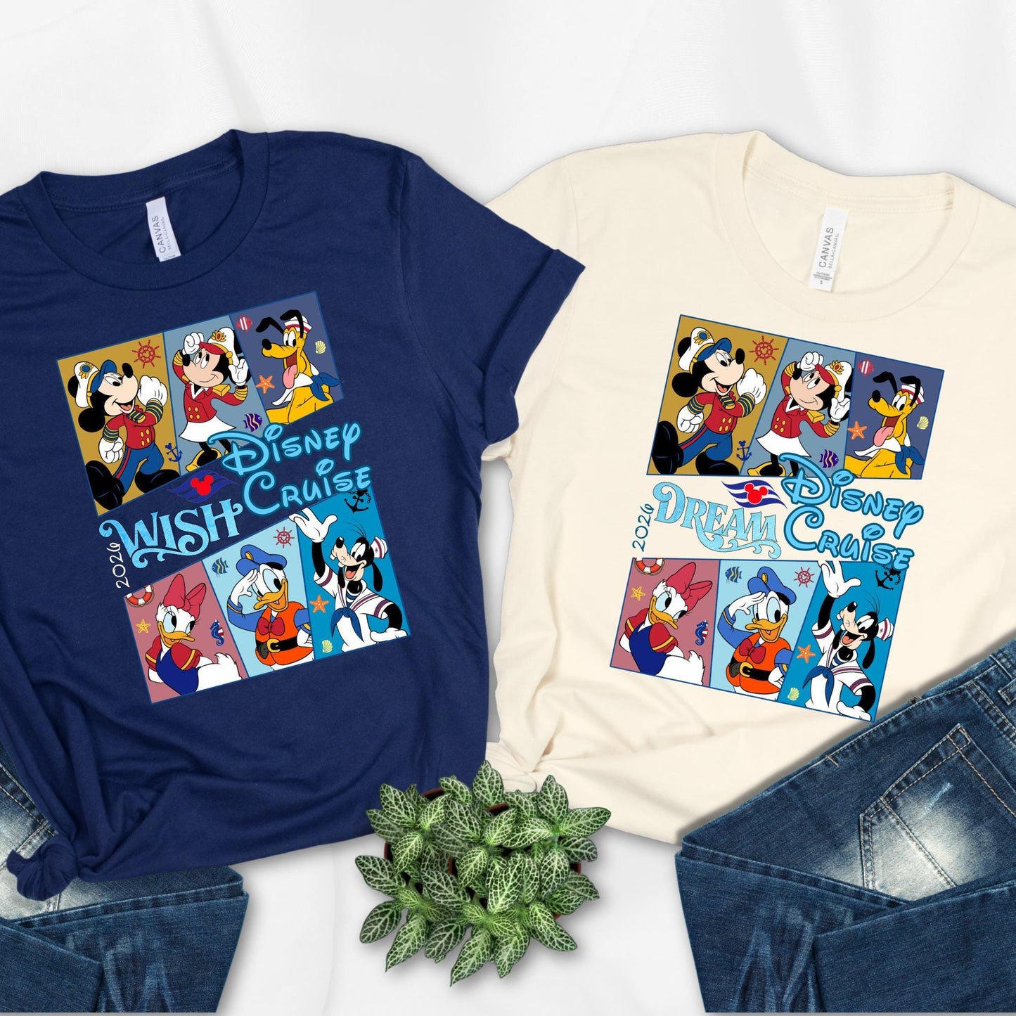 Disney Cruise 2026 Shirt, Disney Shirt, Disney Cruise Line Matching – Adventure, Magic, Wonder, Dream, Fantasy, Wish, Treasure, Destiny