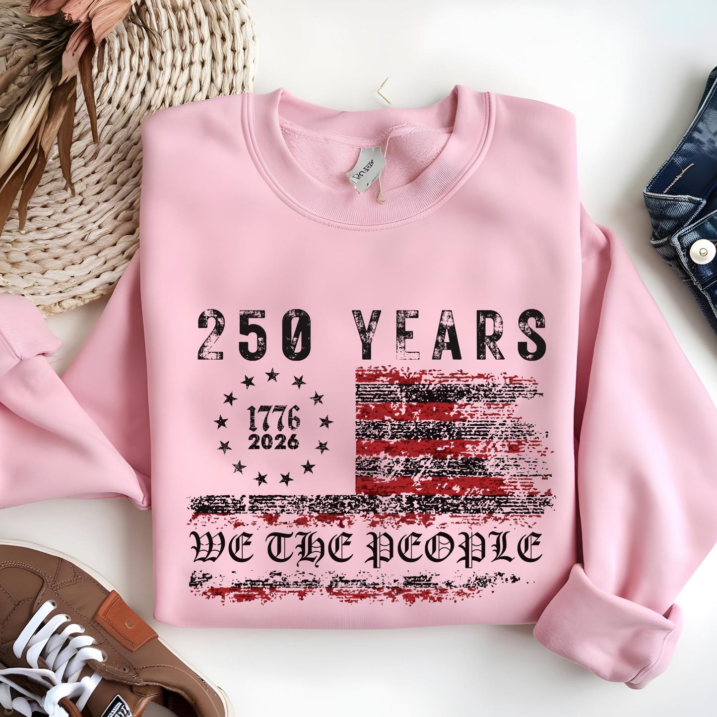 250th America Anniversary Shirt, US 250 Years Sweatshirt, We The People Shirt, Vintage Independence Day Hoodie