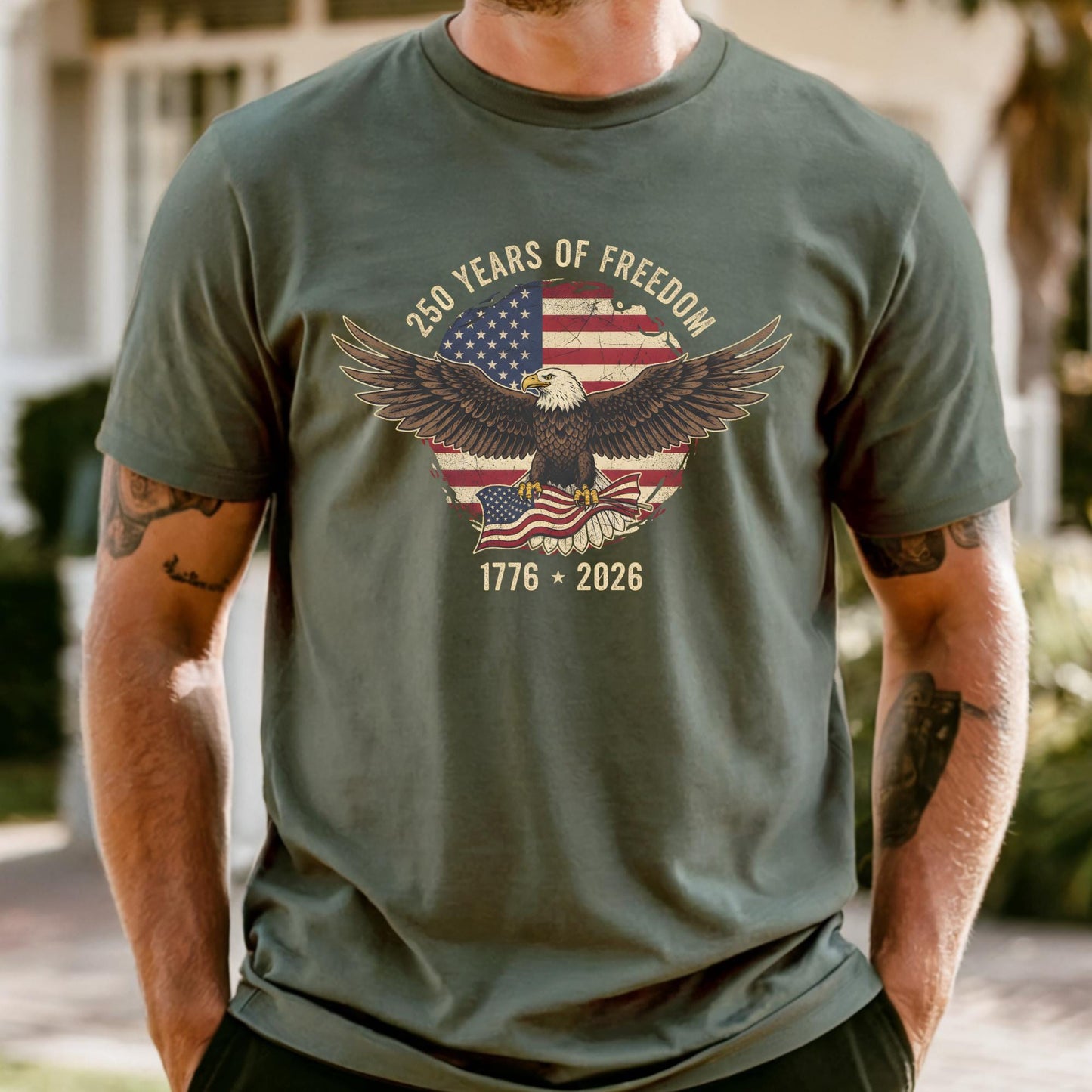 Comfort Colors® USA 250th Anniversary Shirt 4th of July Gift