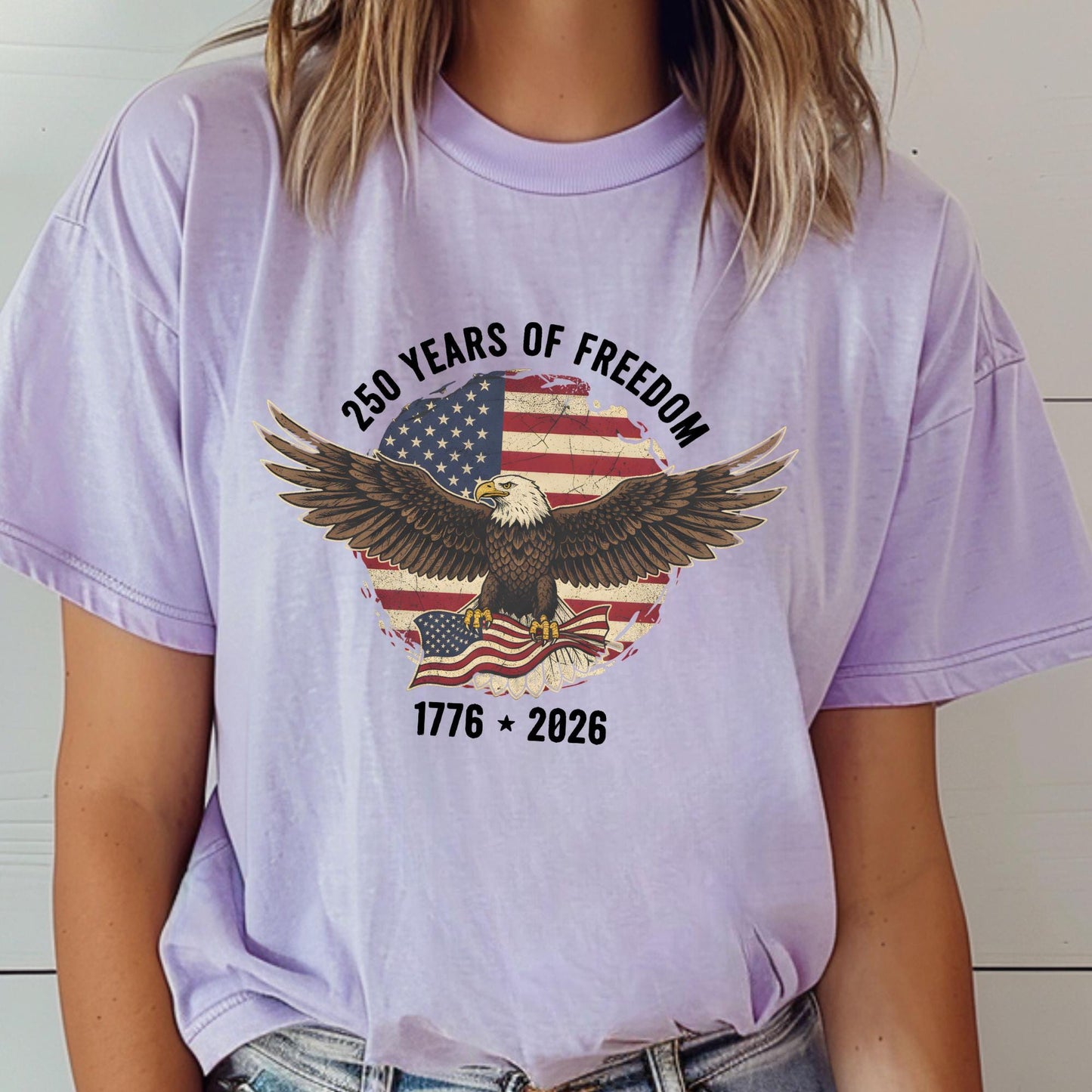 Comfort Colors® USA 250th Anniversary Shirt 4th of July Gift