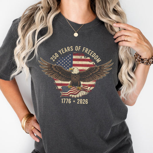 Comfort Colors® USA 250th Anniversary Shirt 4th of July Gift