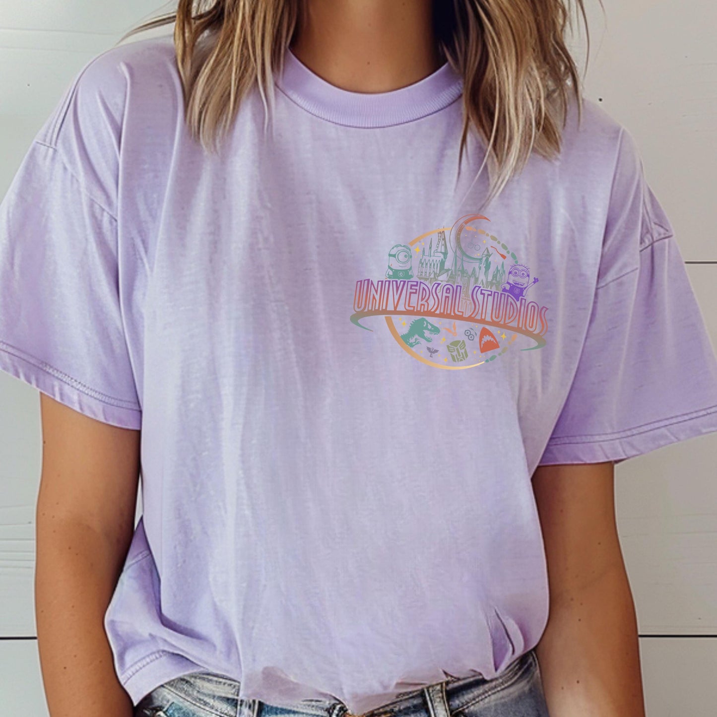 Personalized Universal Studios Shirt Comfort Colors® Retro Disney Universal Studios Shirt, Disneyworld Shirt