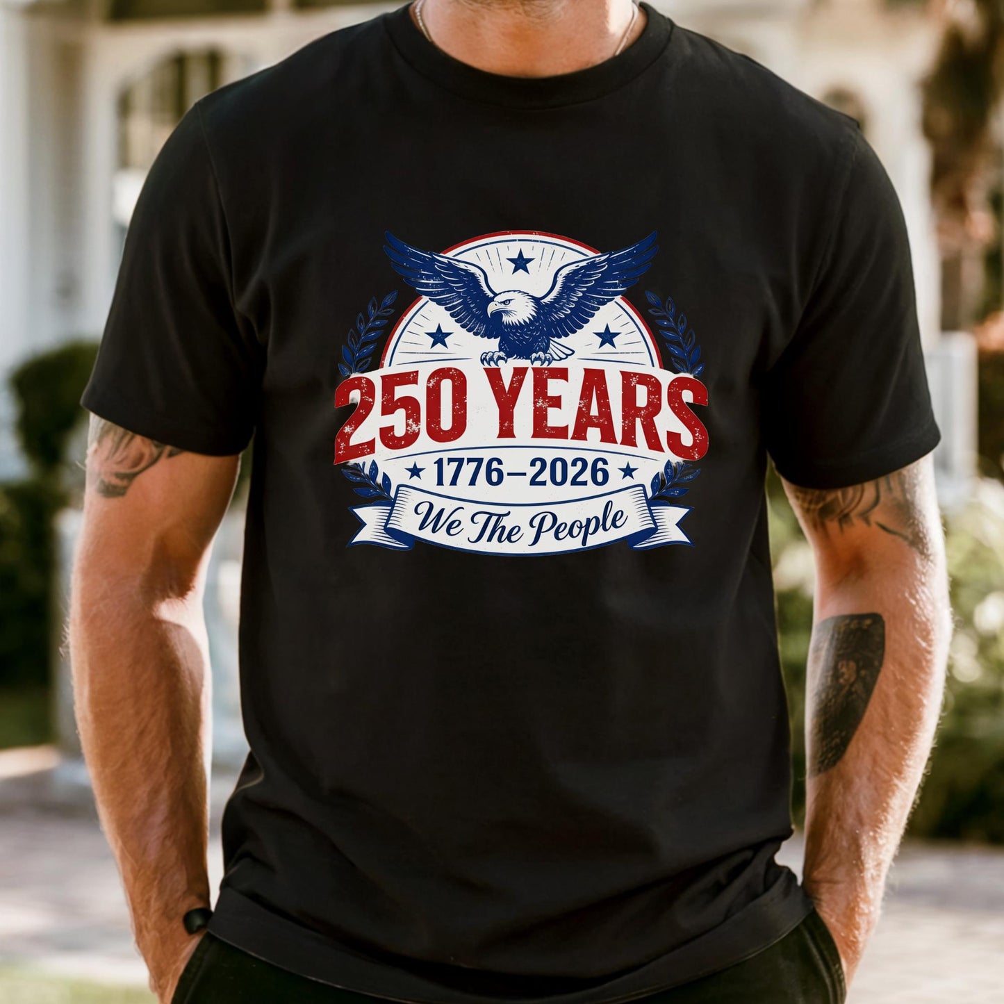 250th America Anniversary Comfort Colors® Shirt – Retro 1776-2026 Patriotic Tee