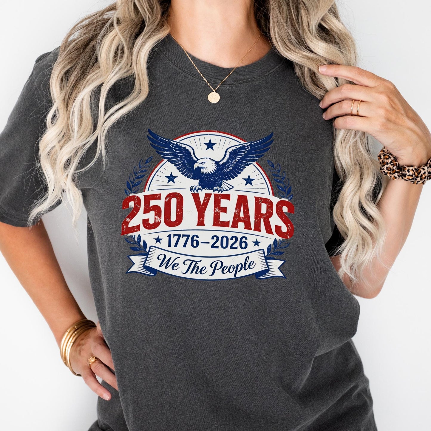 250th America Anniversary Comfort Colors® Shirt – Retro 1776-2026 Patriotic Tee