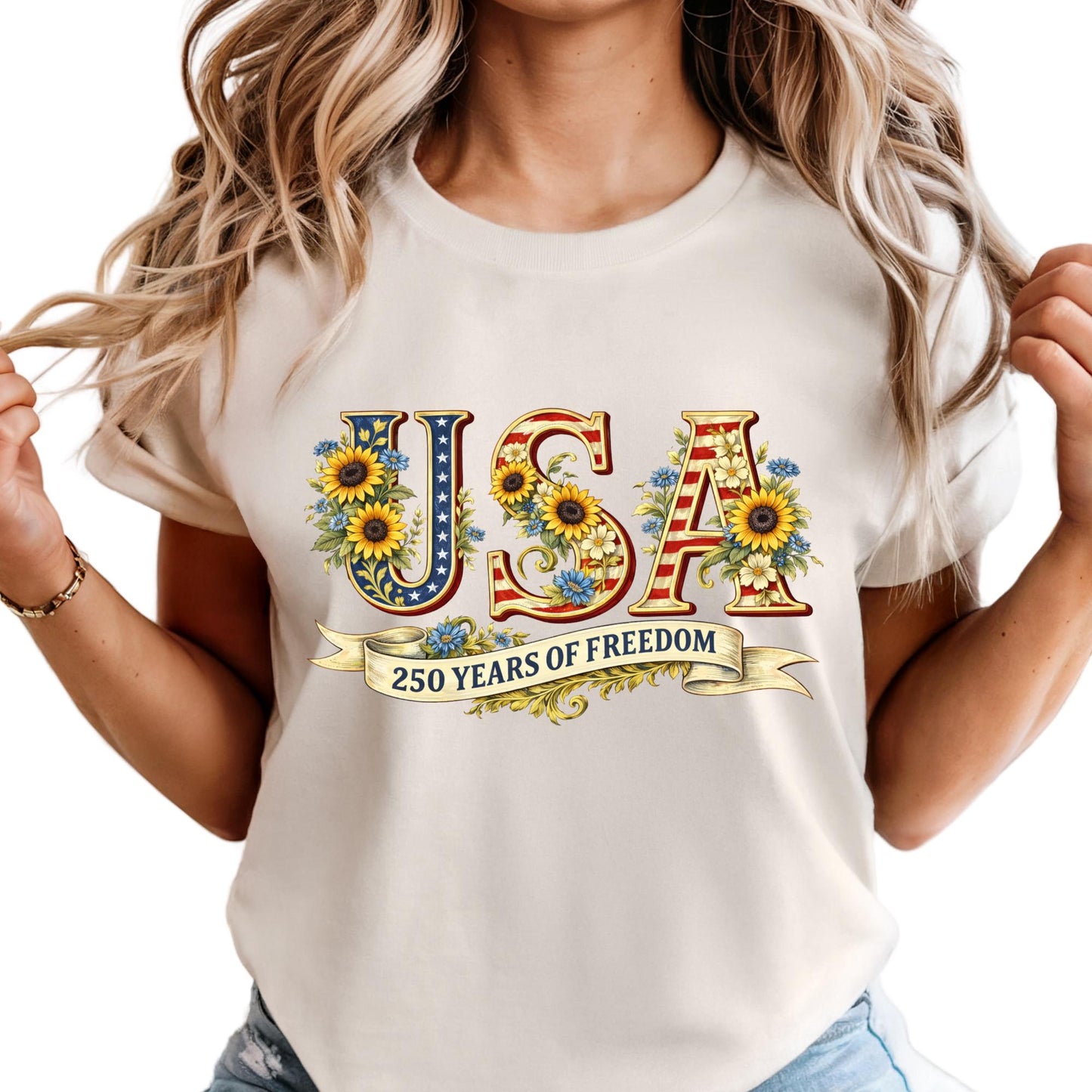 Retro Usa 250 Shirt Comfort Colors® Independence Day Shirt, Celebrate 250th Anniversary Shirt Usa Flag Tee 4th of July Shirt