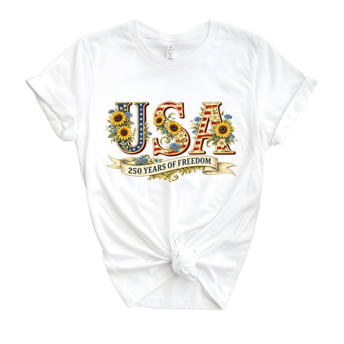 250 of Freedom USA Shirt, Independence Day Shirt, Celebrate 250th Anniversary Shirt Usa Flag Tee 4th of July Shirt Patriotic Gift