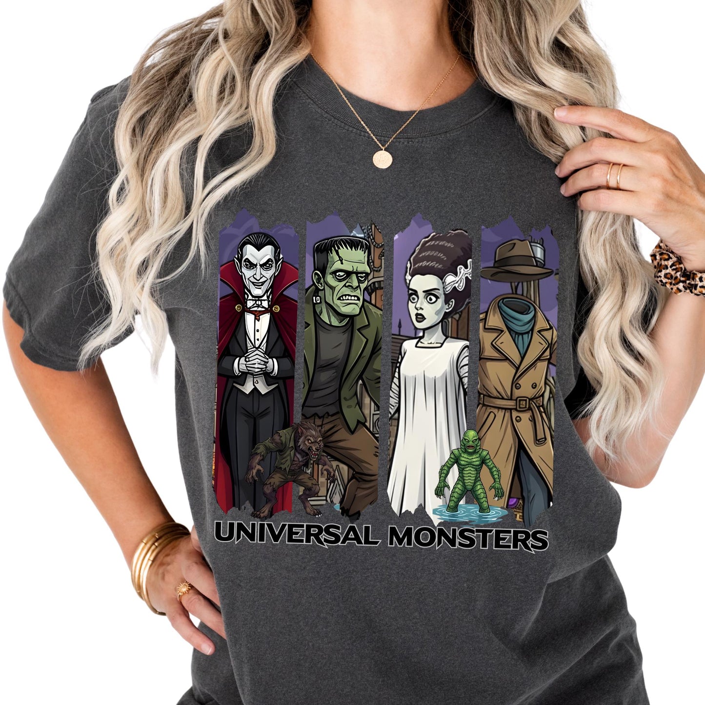 Custom Universal Monsters Shirt Comfort Colors® Epic Universe Trip Tee