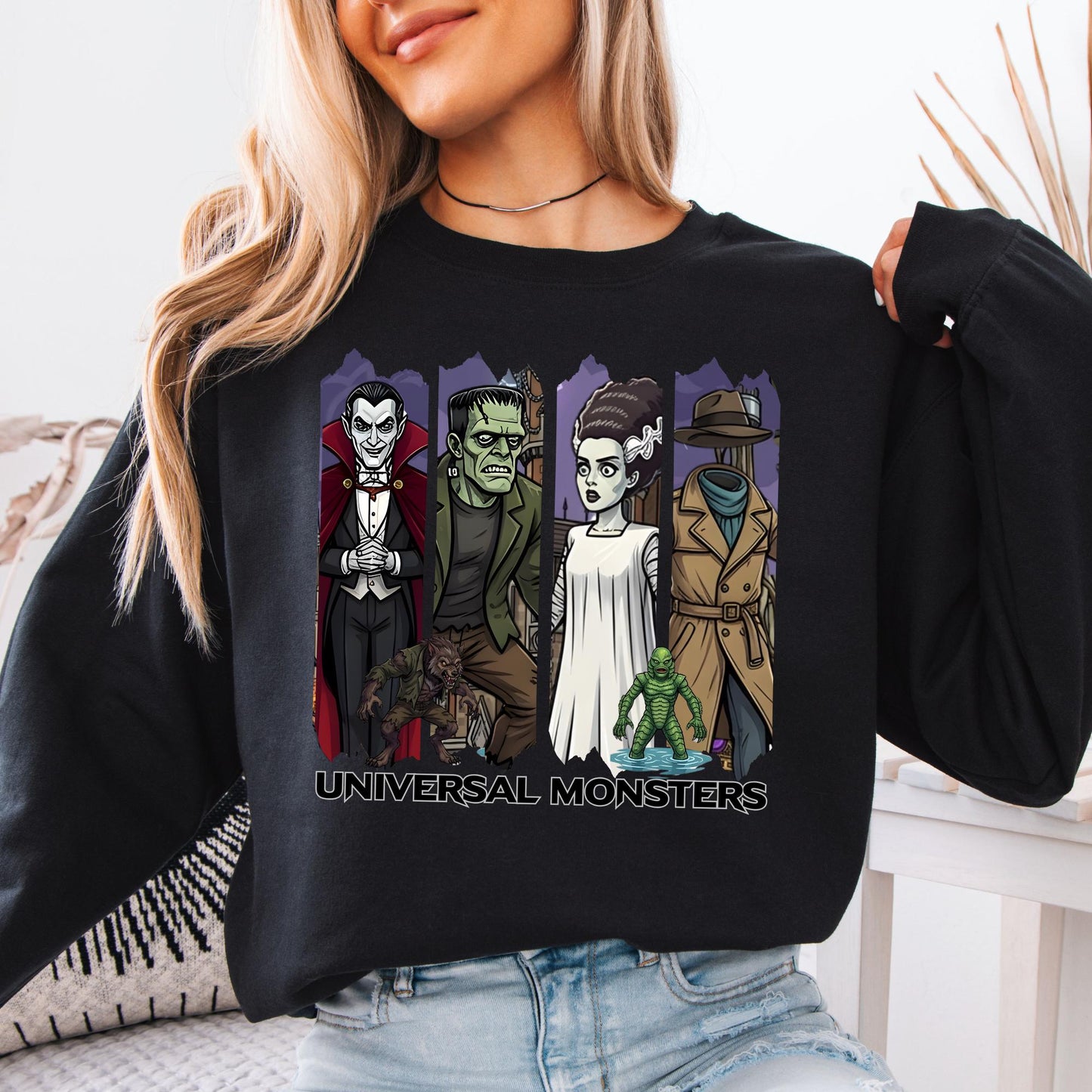 Personalized Universal Monsters Sweatshirt | Epic Universe Trip Hoodie